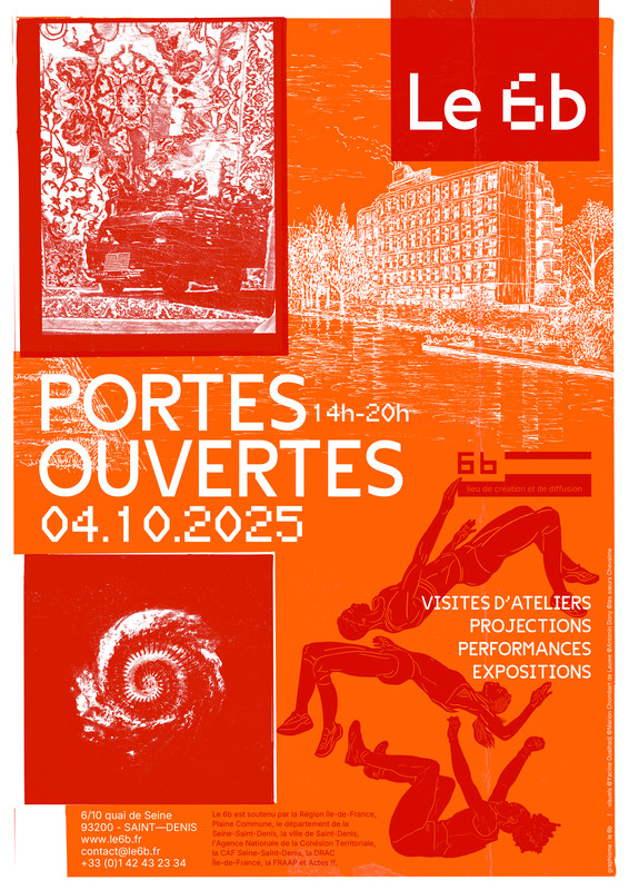 PORTES OUVERTES DU 6b : 7000m2 de création artistique !