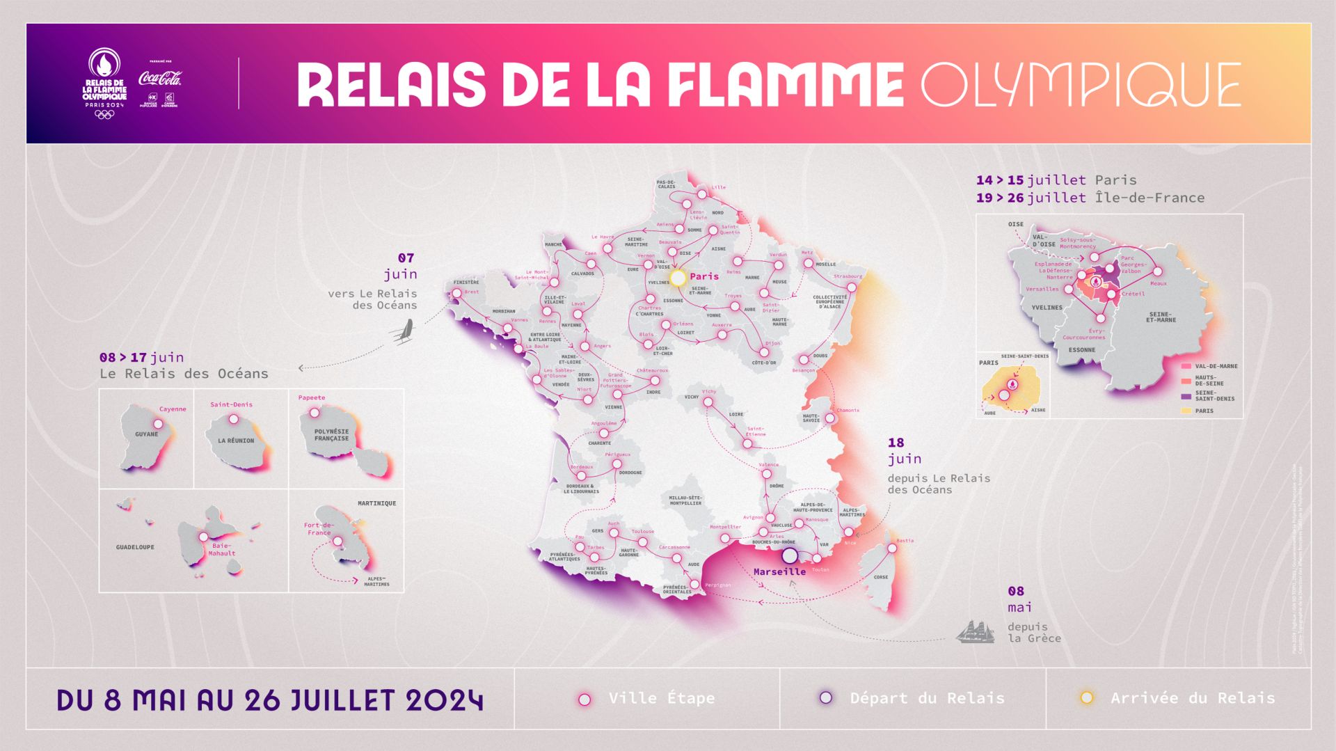 Paris 2024 : 5 villes de Plaine Commune participeront au relais de la flamme olympique !