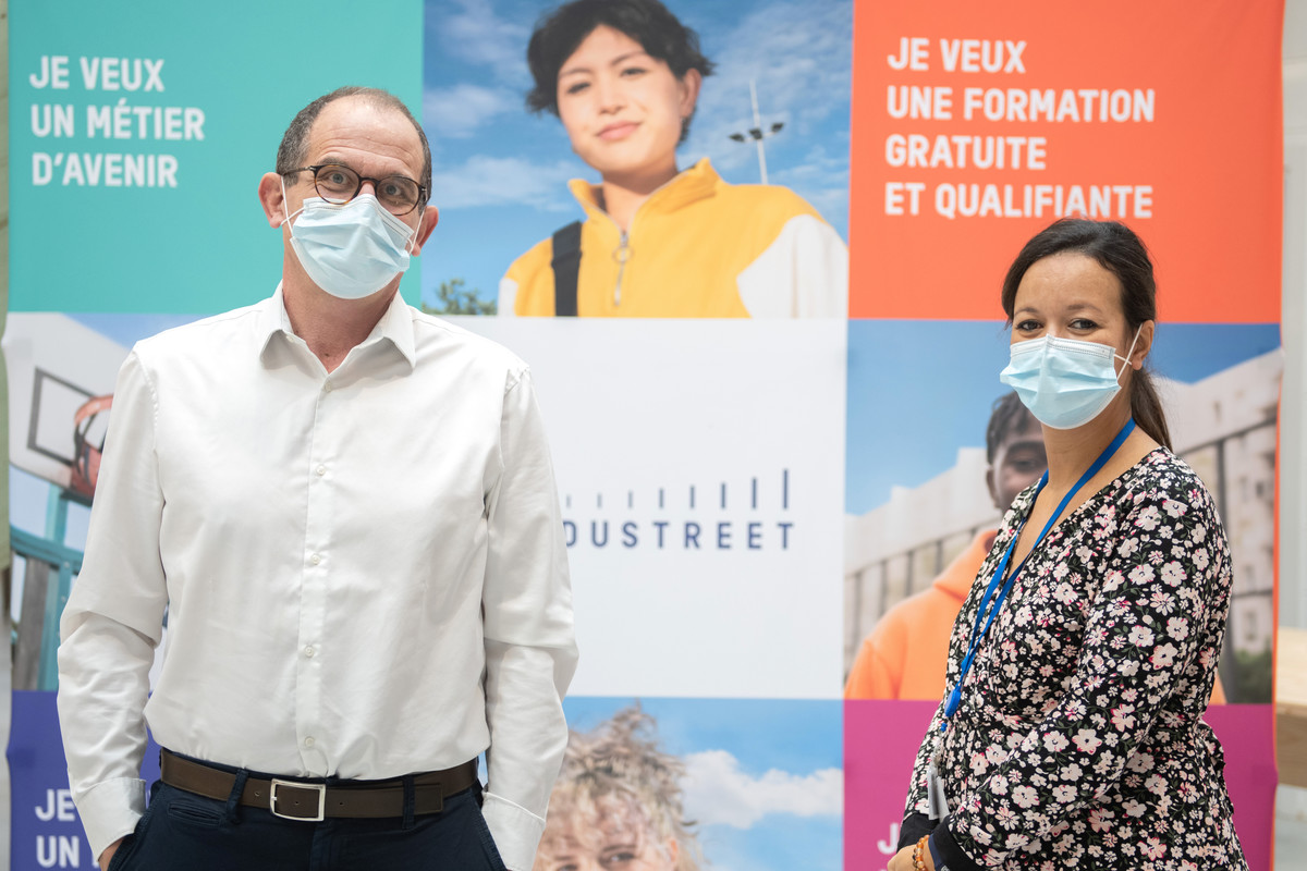 L’Industreet accueille Emmanuel Macron 