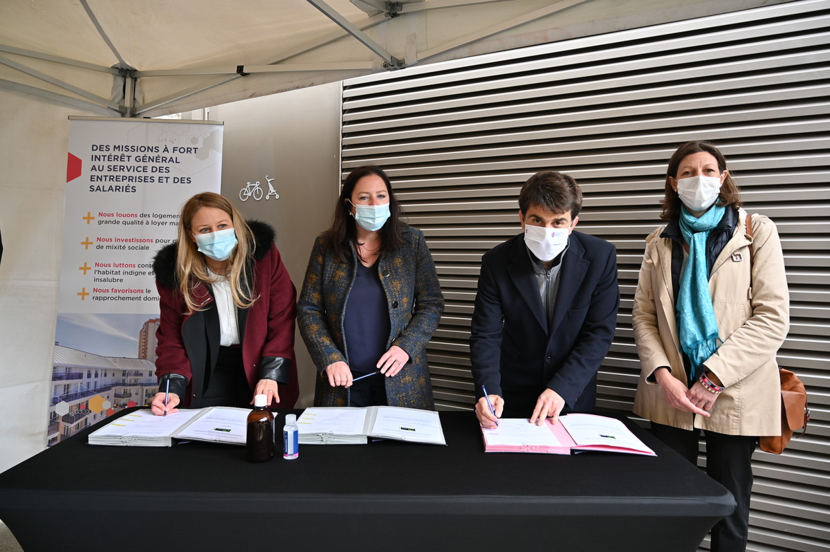 Plaine Commune et Foncière logement signent une convention pour lutter sontre l'habitat indigne