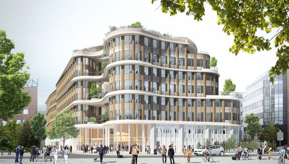 Charte Grand Projet :  l'immeuble SO POP sort de terre à Saint-Ouen