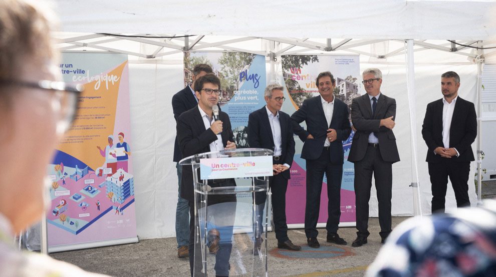 Centre-ville de La Courneuve : les travaux ont commencé ! 