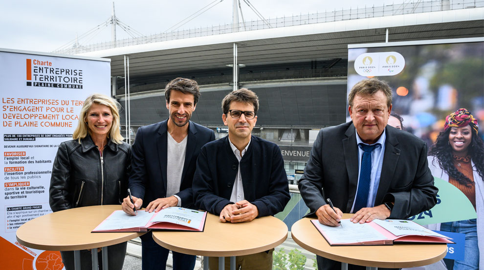 Paris 2024 nouveau signataire de la Charte entreprise-territoire