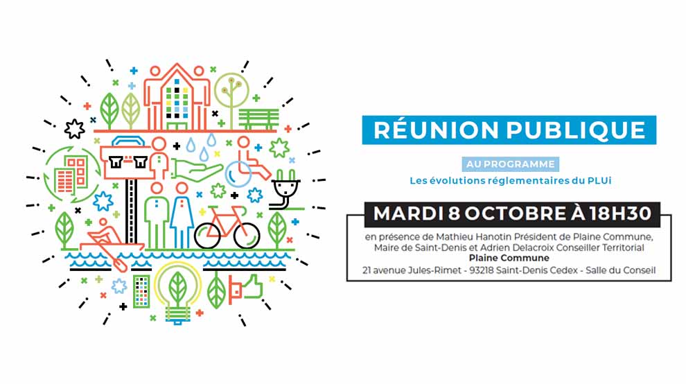Nouvelle réunion publique sur la révision du PLUi