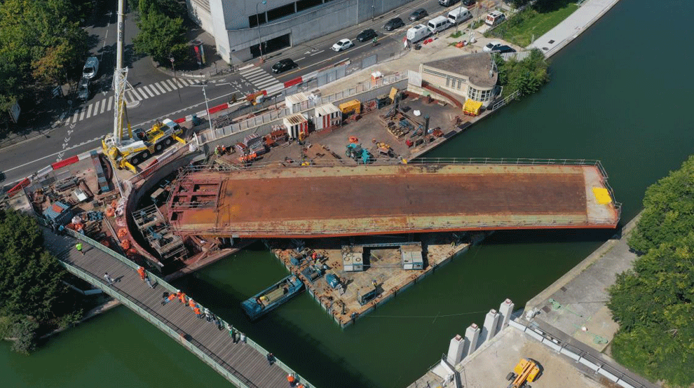 Franchissement Franc-Moisin : un fil entre deux rives