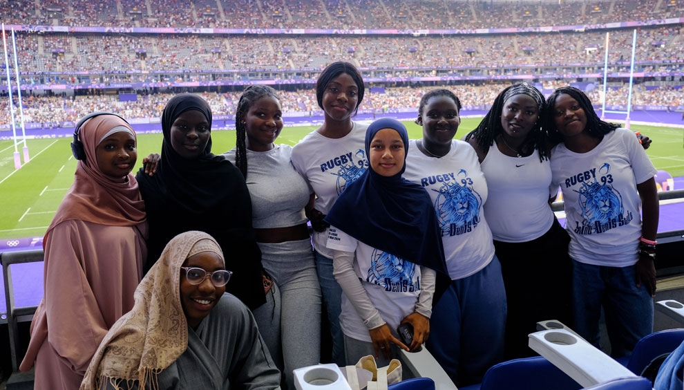 En immersion avec les cadettes du Saint-Denis rugby club au Stade de France !