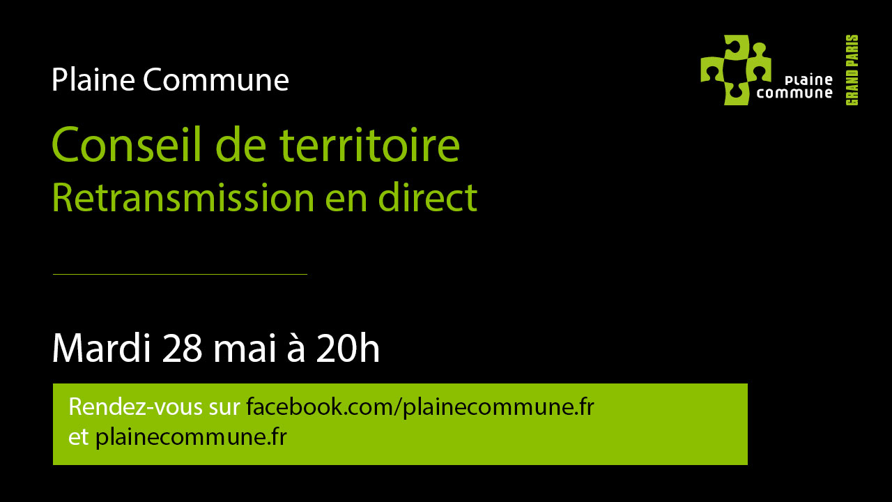 Ordre du jour du conseil de territoire du 28 mai