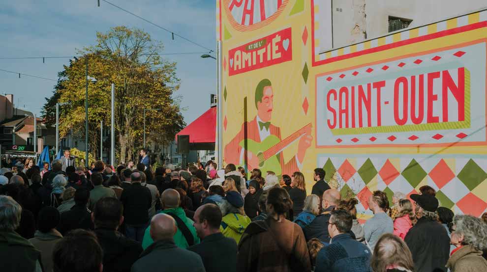 Saint-Ouen-sur-Seine : la nouvelle place Debain inaugurée 