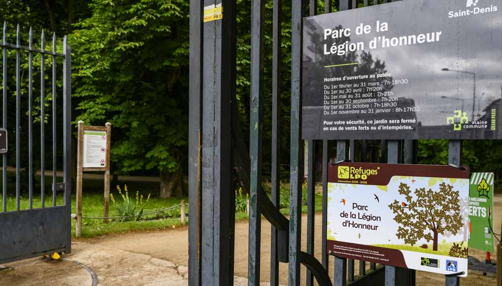 Le parc de la Légion d'Honneur devient un refuge LPO ! 